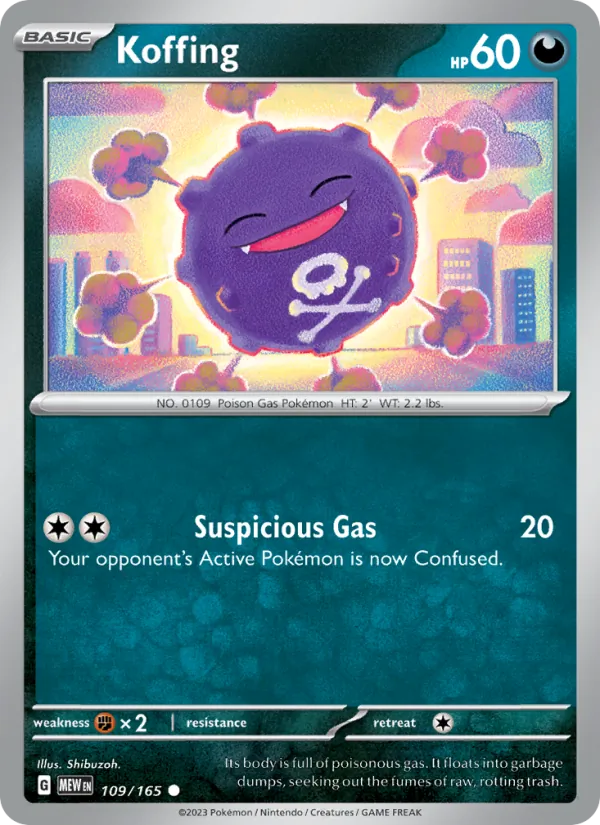 Koffing (151 #109/165)