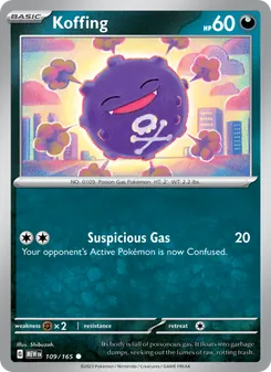 Koffing (151 #109/165)