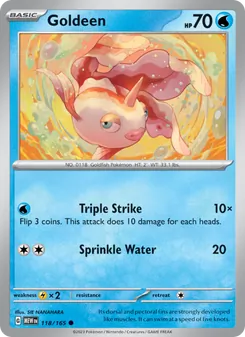 Goldeen (151 #118/165)