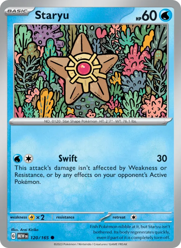 Staryu (151 #120/165)