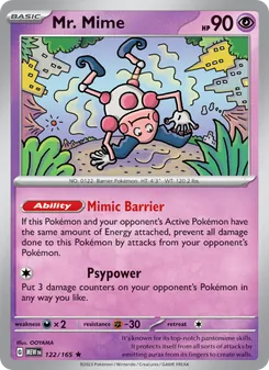 Mr. Mime (151 #122/165)