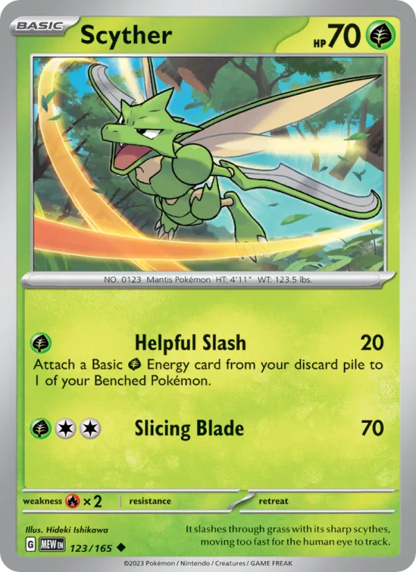 Scyther (151 #123/165)