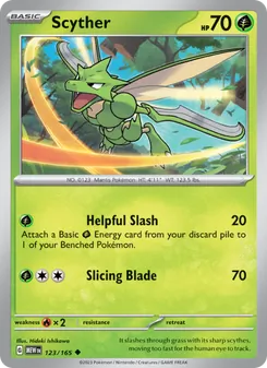 Scyther (151 #123/165)