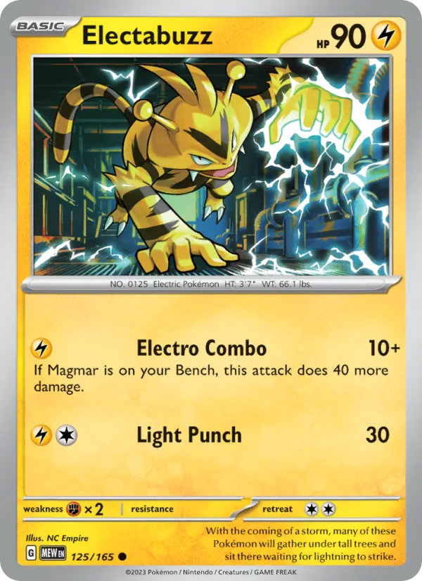 Electabuzz (151 #125/165)