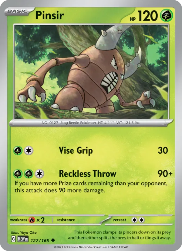 Pinsir (151 #127/165)