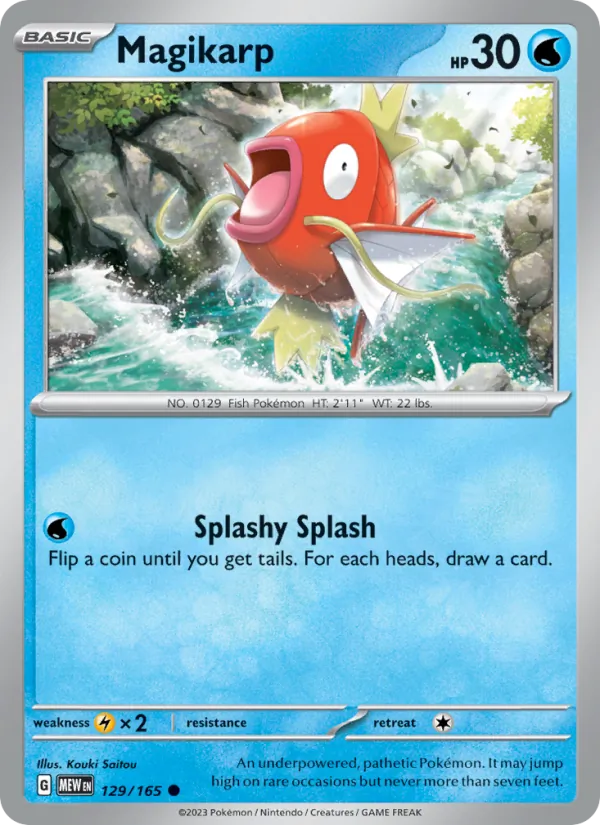 Magikarp (151 #129/165)