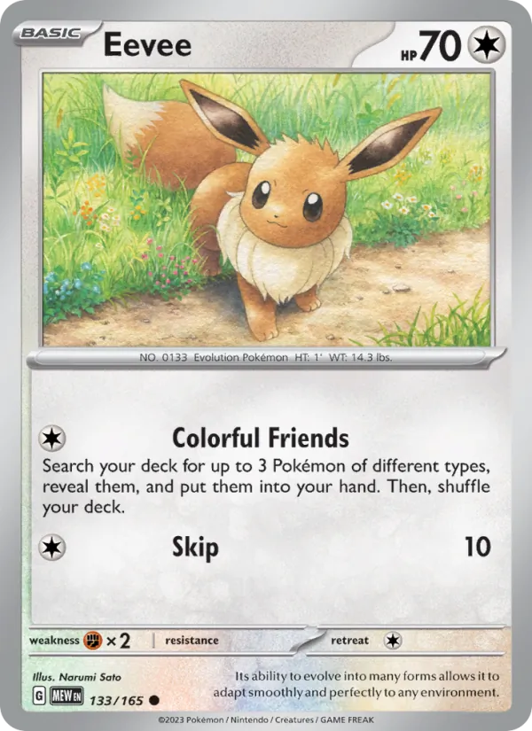Eevee (151 #133/165)