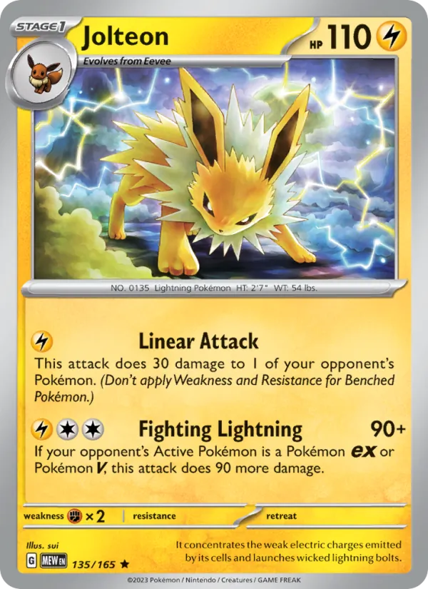 Jolteon (151 #135/165)