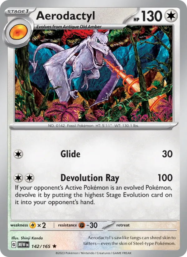 Aerodactyl (151 #142/165)