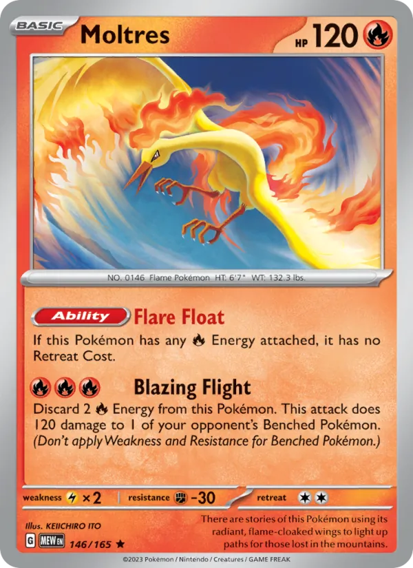 Moltres (151 #146/165)