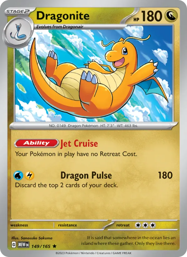 Dragonite (151 #149/165)