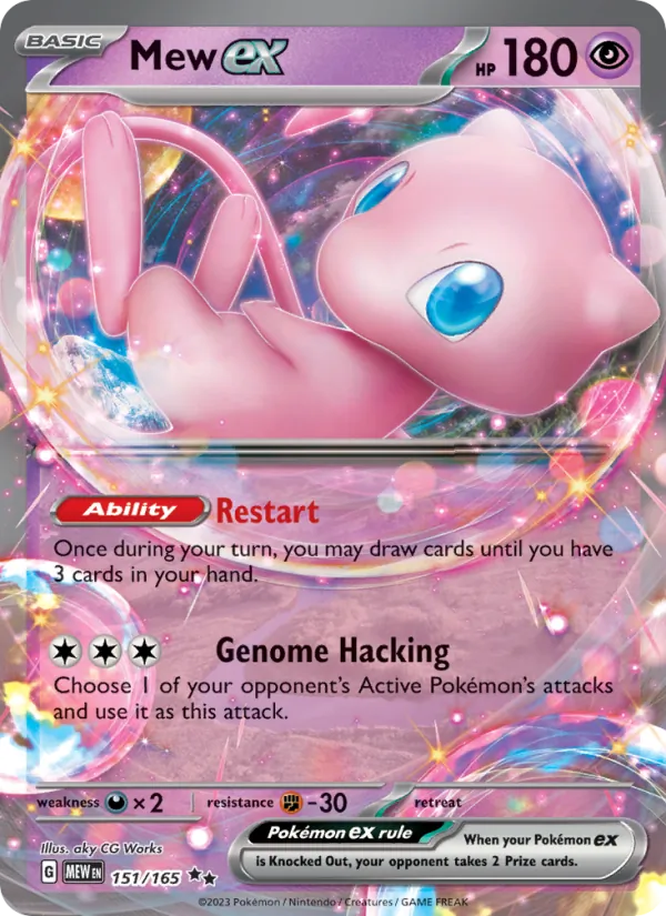 Mew ex (151 #151/165)