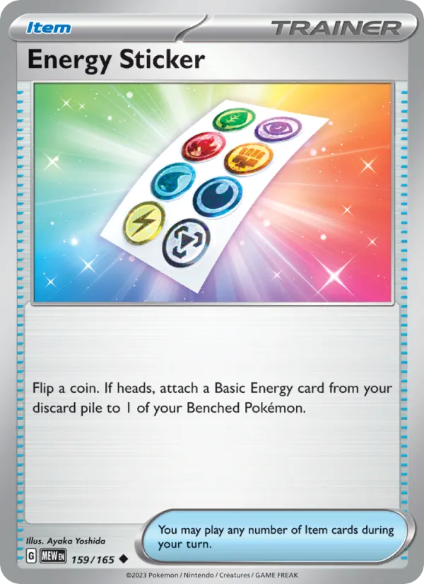 Energy Sticker (151 #159/165)