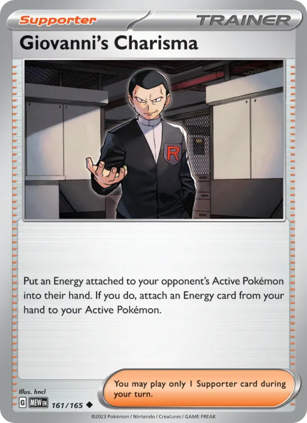 Giovanni's Charisma (151 #161/165)