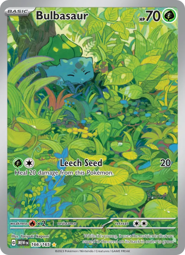 Bulbasaur (151 #166/165)