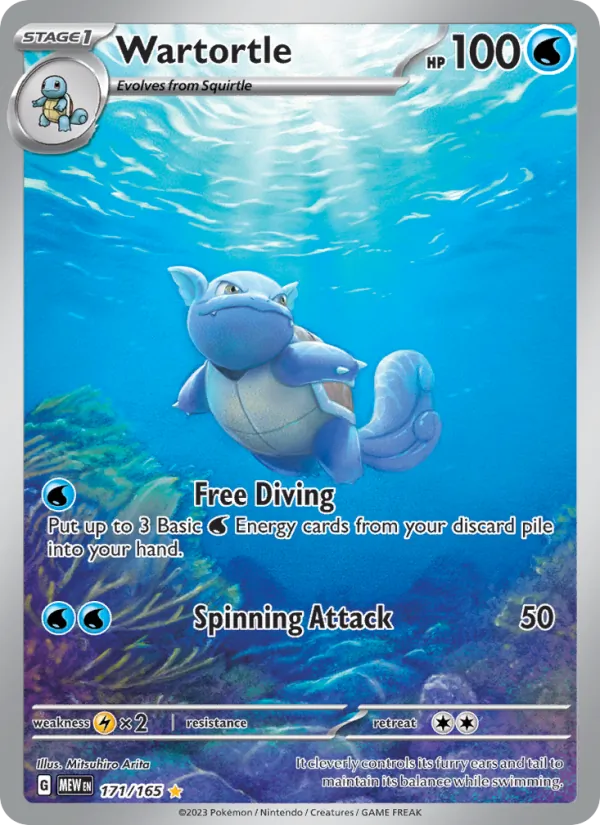 Wartortle (151 #171/165)