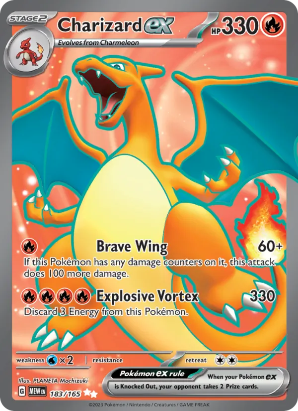 Charizard ex (151 #183/165)