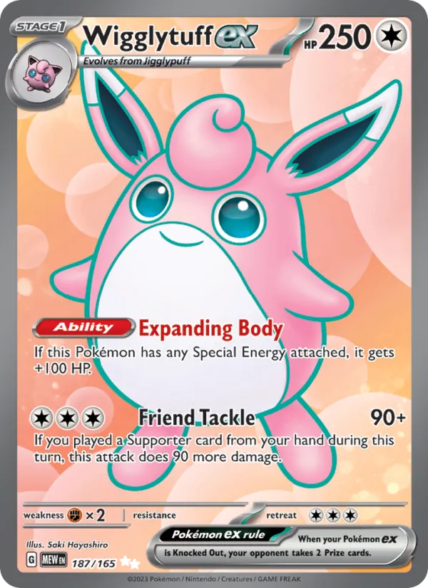 Wigglytuff ex (151 #187/165)
