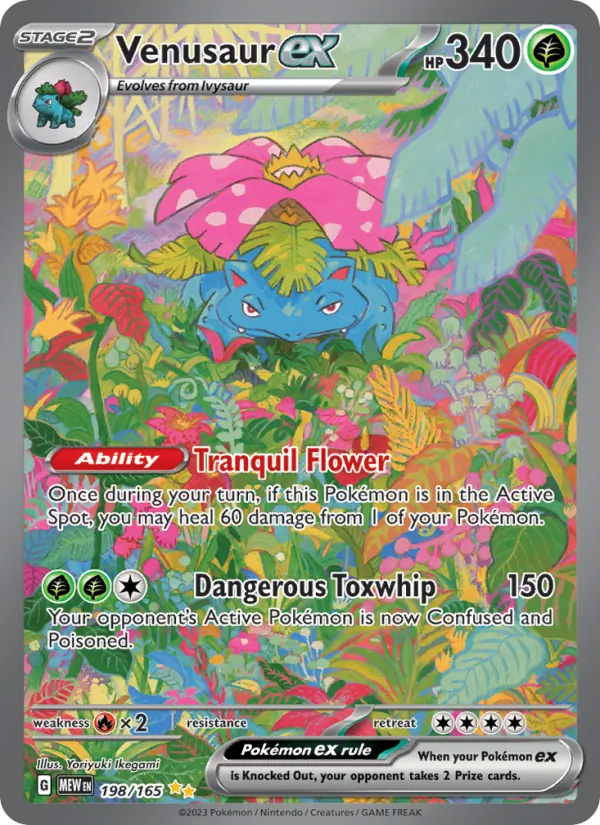 Venusaur ex (151 #198/165)