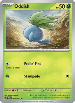 Oddish (Obsidian Flames #001/197)