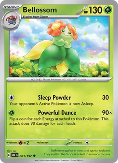 Bellossom (Obsidian Flames #003/197)