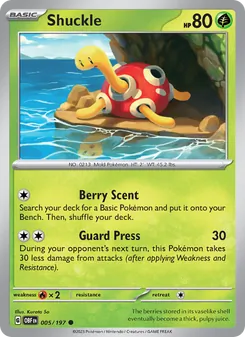 Shuckle (Obsidian Flames #005/197)