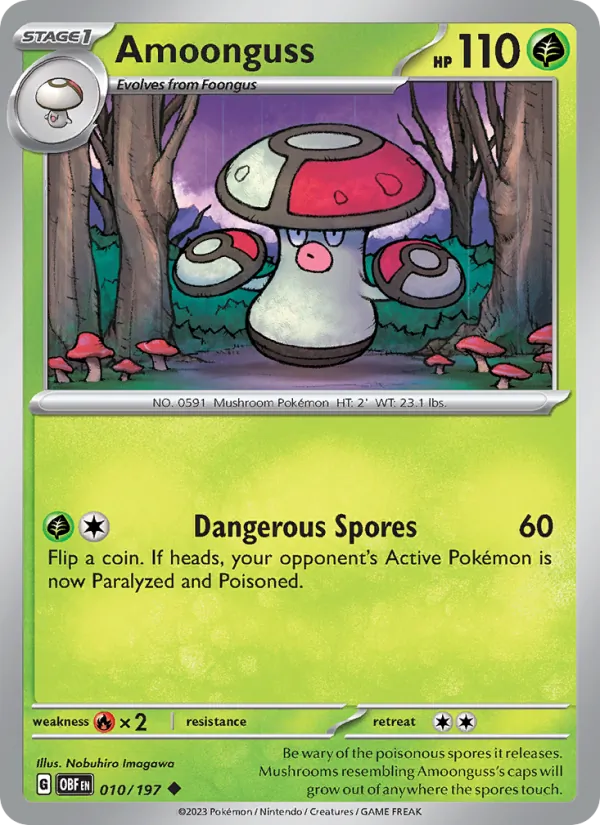 Amoonguss (Obsidian Flames #010/197)