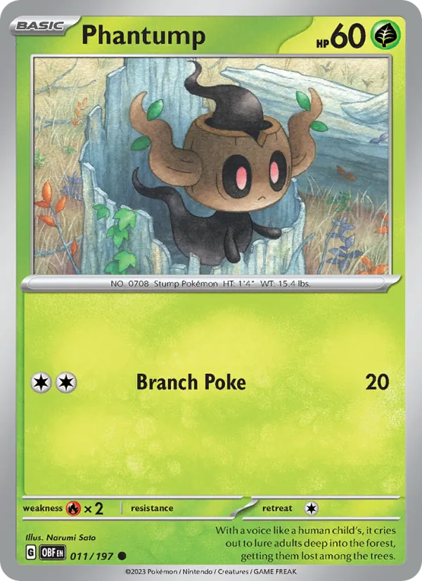 Phantump (Obsidian Flames #011/197)