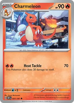 Charmeleon (Obsidian Flames #027/197)