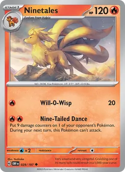 Ninetales (Obsidian Flames #029/197)