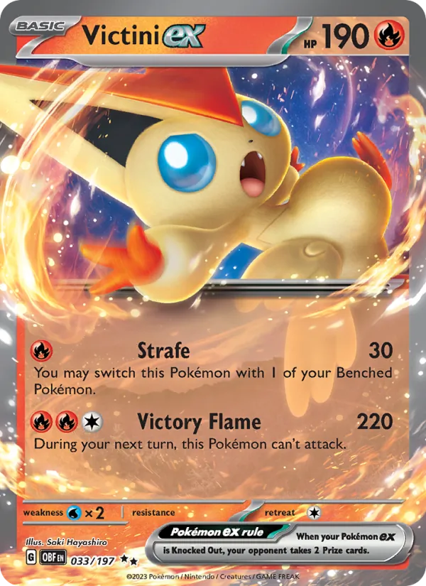 Victini ex (Obsidian Flames #033/197)