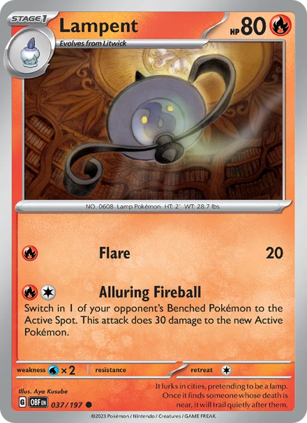 Lampent (Obsidian Flames #037/197)