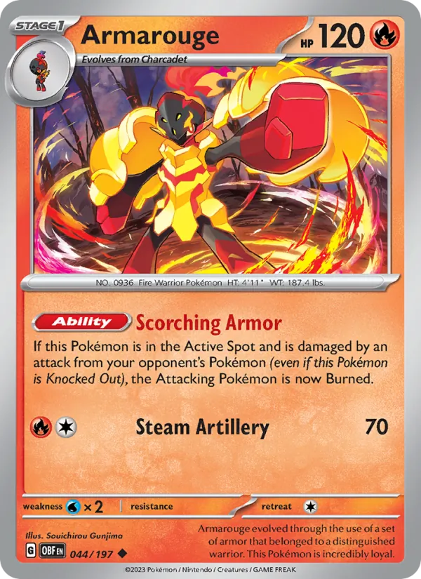 Armarouge (Obsidian Flames #044/197)