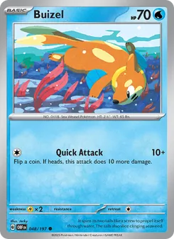 Buizel (Obsidian Flames #048/197)