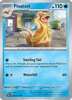 Floatzel (Obsidian Flames #049/197)
