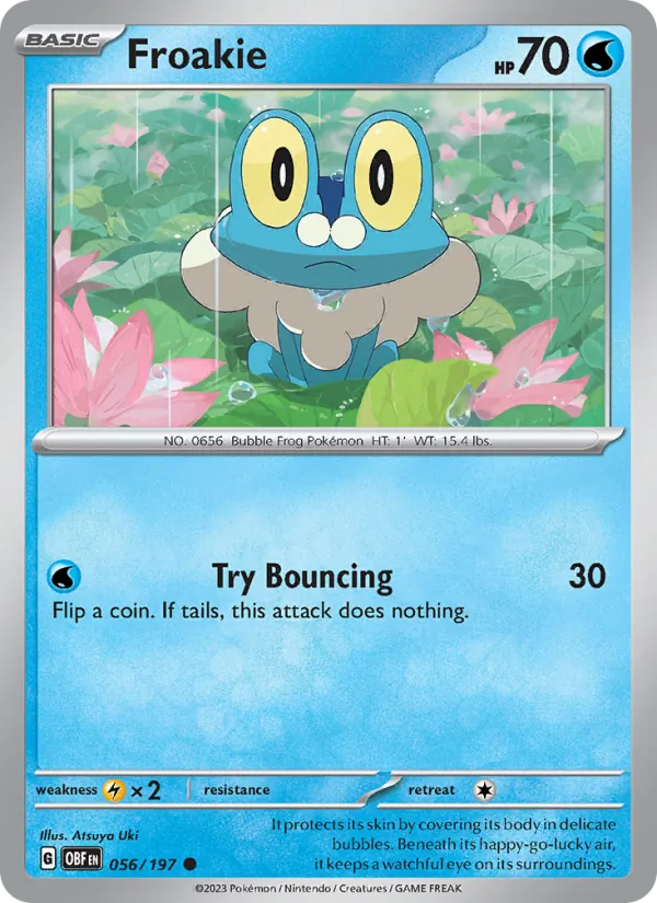 Froakie (Obsidian Flames #056/197)
