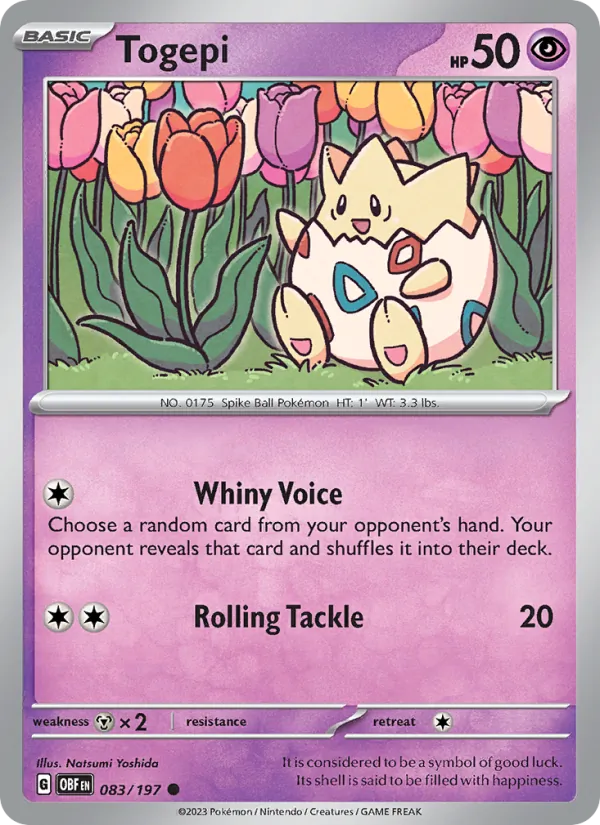 Togepi (Obsidian Flames #083/197)