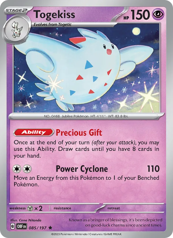 Togekiss (Obsidian Flames #085/197)