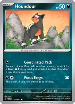 Houndour (Obsidian Flames #131/197)