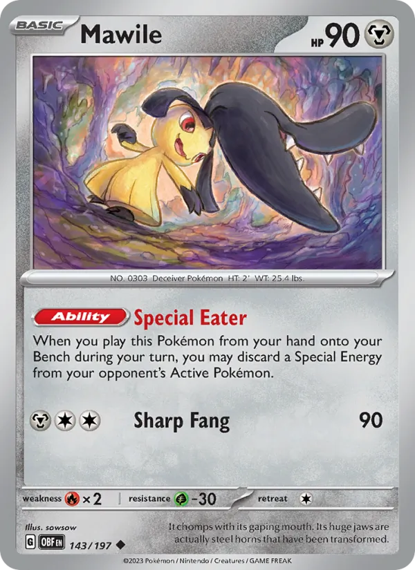 Mawile (Obsidian Flames #143/197)