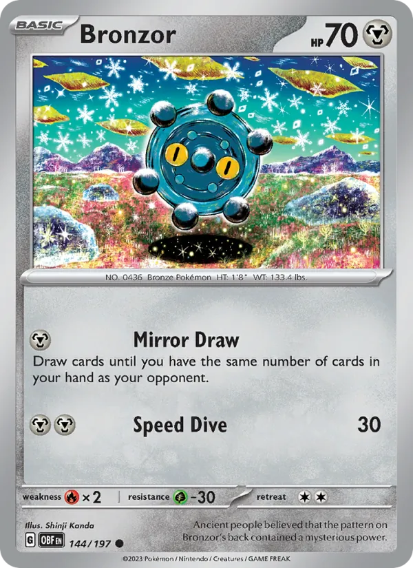 Bronzor (Obsidian Flames #144/197)