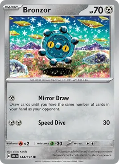 Bronzor (Obsidian Flames #144/197)