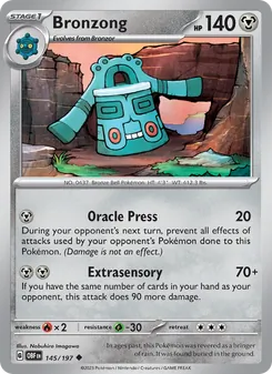 Bronzong (Obsidian Flames #145/197)
