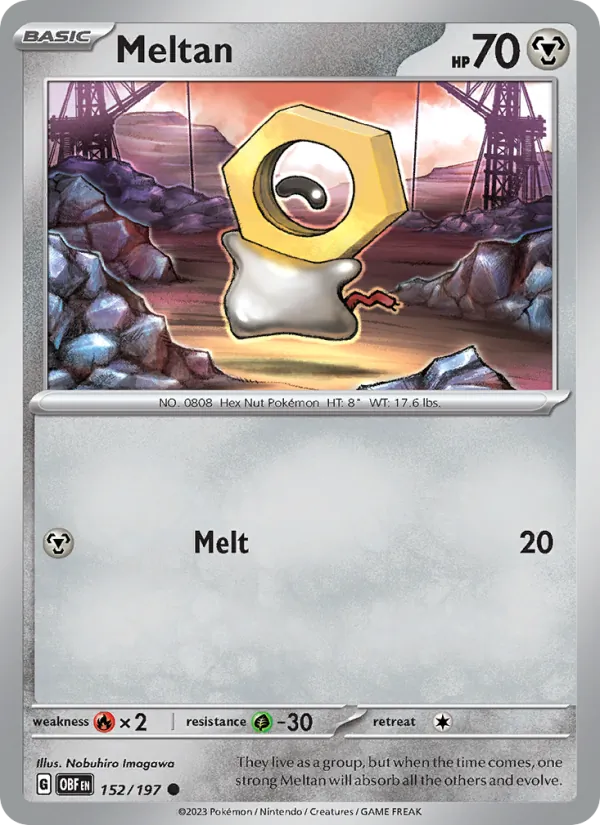 Meltan (Obsidian Flames #152/197)