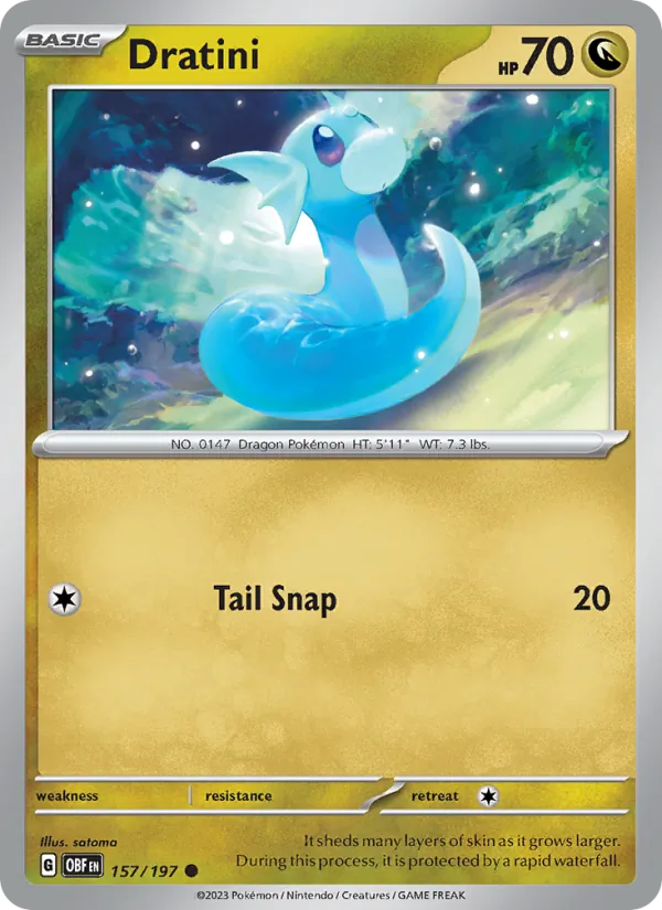 Dratini (Obsidian Flames #157/197)