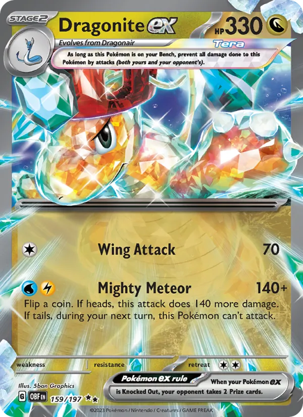 Dragonite ex (Obsidian Flames #159/197)