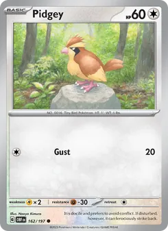 Pidgey (Obsidian Flames #162/197)