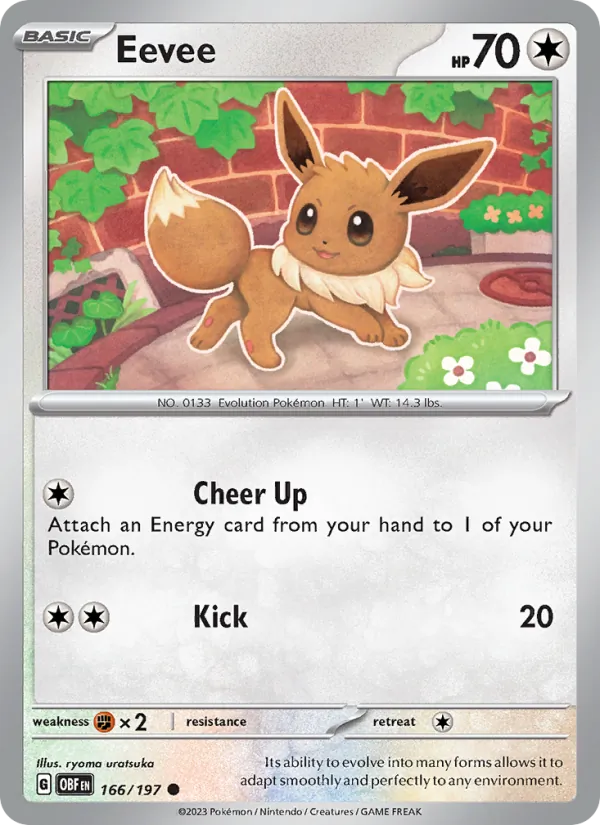 Eevee (Obsidian Flames #166/197)