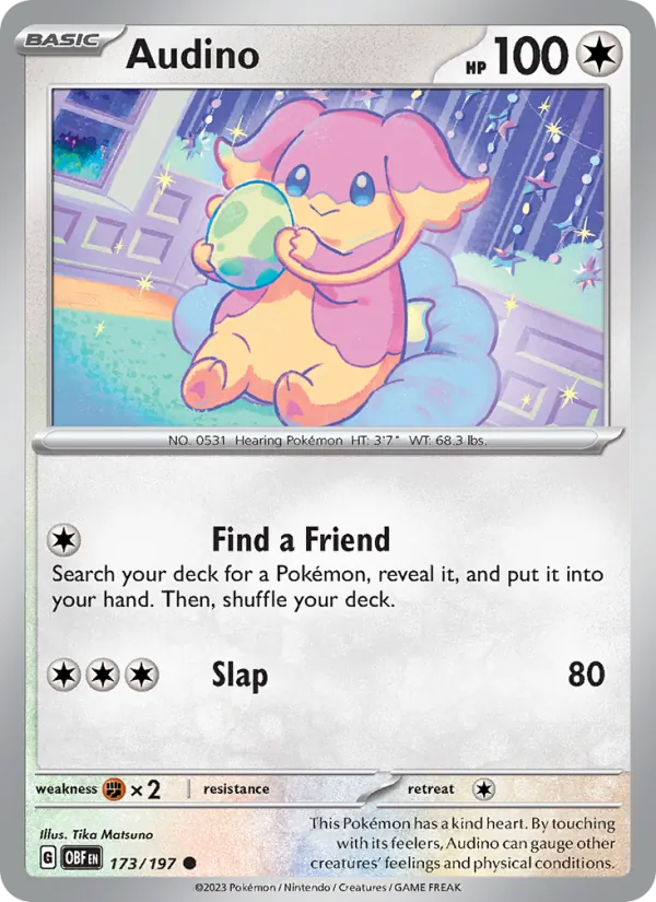 Audino (Obsidian Flames #173/197)