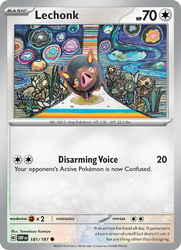 Lechonk (Obsidian Flames #181/197)